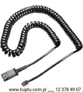 U10P-S, kabel skrętny do słuchawek serii HW (38099-01)