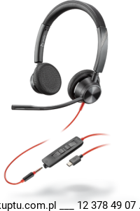 Blackwire 3325 przewodowy zestaw słuchawkowy USB-C (213939-01)