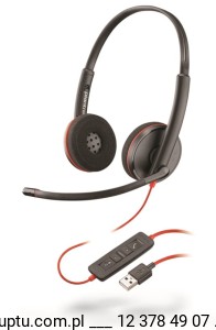 Blackwire 3220 przewodowy zestaw słuchawkowy USB A (209745-104)