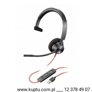 Blackwire 3310 przewodowy zestaw słuchawkowy USB A (212703-01)