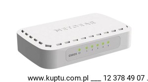 NETGEAR GS605-400PES switch 5x 10/100/1000