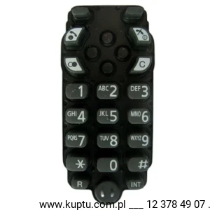 PNJK1014Z, klawiatura do słuchawki telefonów Panasonic KX-TG1381