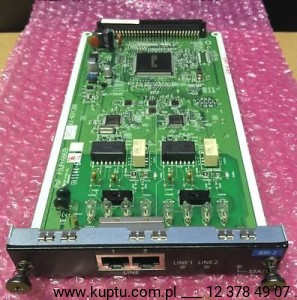 KX-NCP1280, karta 2 portów ISDN BRI (2B+D)