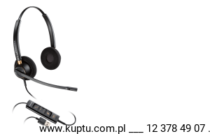 HW525 USB słuchawka nagłowna Plantronics (203444-01)