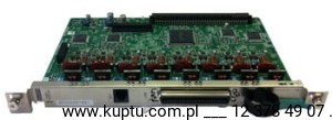 KX-TDA1180 karta 8 linii miejskich analogowych Panasonic UŻYWANA 6 miesięcy gwarancji
