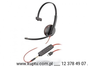 Blackwire 3215 przewodowy zestaw słuchawkowy USB C (209750-22)