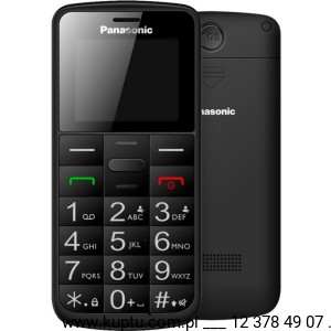 Panasonic KX-TU110EXB, telefon GSM czarny