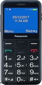 Panasonic KX-TU150EXB, telefon GSM czarny
