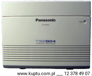 KX-TES824PD  konfiguracja 3 linie miejskie / 16 linii wew.