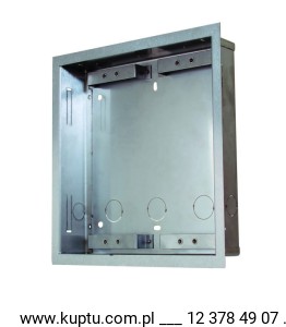 Adapter do montażu podtynkowego dla dwóch modułów